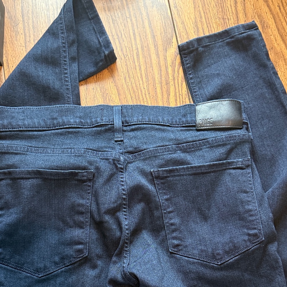 PAIGE Dark Blue Slim Men's Jeans